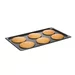 Bakplaat met 6 vormen, Convectomat “Pannenkoek”