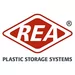 REA Eurostelling 5 schappen 1000(l)x400(d)x1850(h)mm