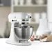 KitchenAid 5K45SSEWH, wit, 4,28L