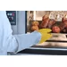 Hittebestendige leren barbecue handschoenen - 2 stuks
