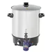 Glühweinpan, heetwaterpan 30L, CNS