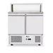 Pizzawerkbank met 2 deuren 300L