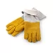 Hittebestendige leren barbecue handschoenen - 2 stuks