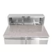 Pizzawerkbank met 2 deuren 300L