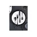 Austin Black tafelvork PVD Matt (Qty 12)