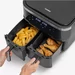 Severin Dubbele Airfryer 2x4 Liter FR 2453