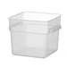 Voedselcontainer met schaalverdeling