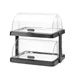 UNIQ Koeldisplay met Rolltop dubbel  