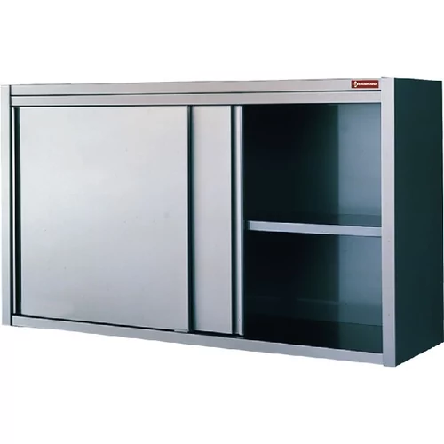 Hangkast gelast met schuifdeuren 1000x400(h)600mm {Aisi441}