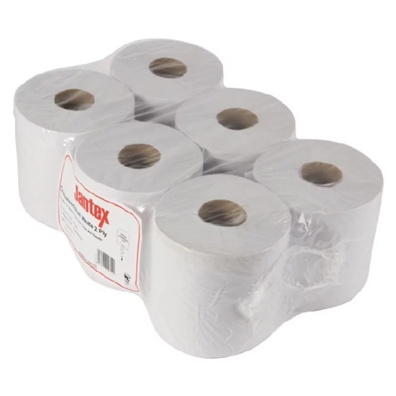 Jantex wit centre feed, 2-laags (box 6) VOOR GD836 en GJ030.