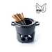 Beka Nori Fondueset 2 liter/8pers. Zwart/Gietijzer