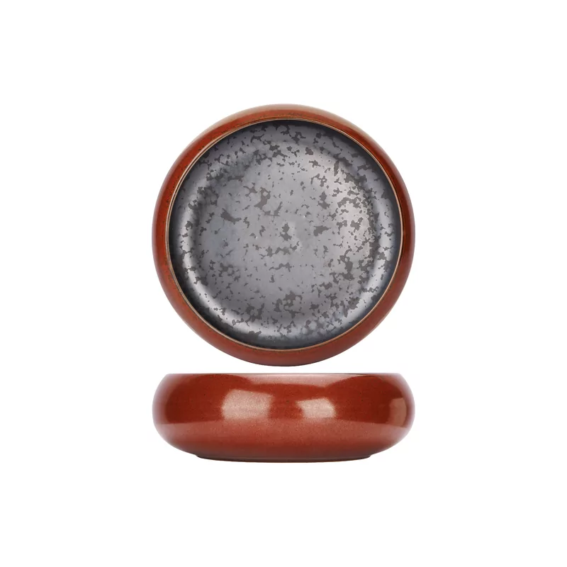 Elements maroon bowl d17xh6,2cm