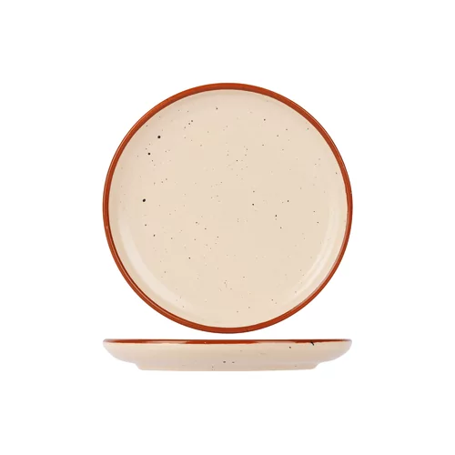 Proof Artisan cream plat bord Ø17cm