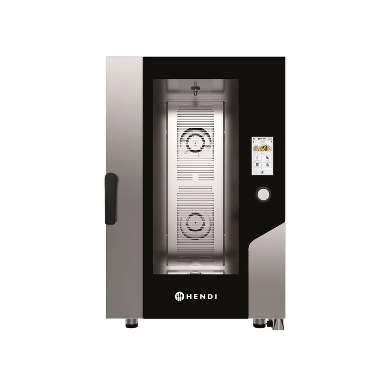 Heteluchtstoomoven – Touch 11 x GN 1/1, elektrisch, met directe stoom en een aanraakscherm