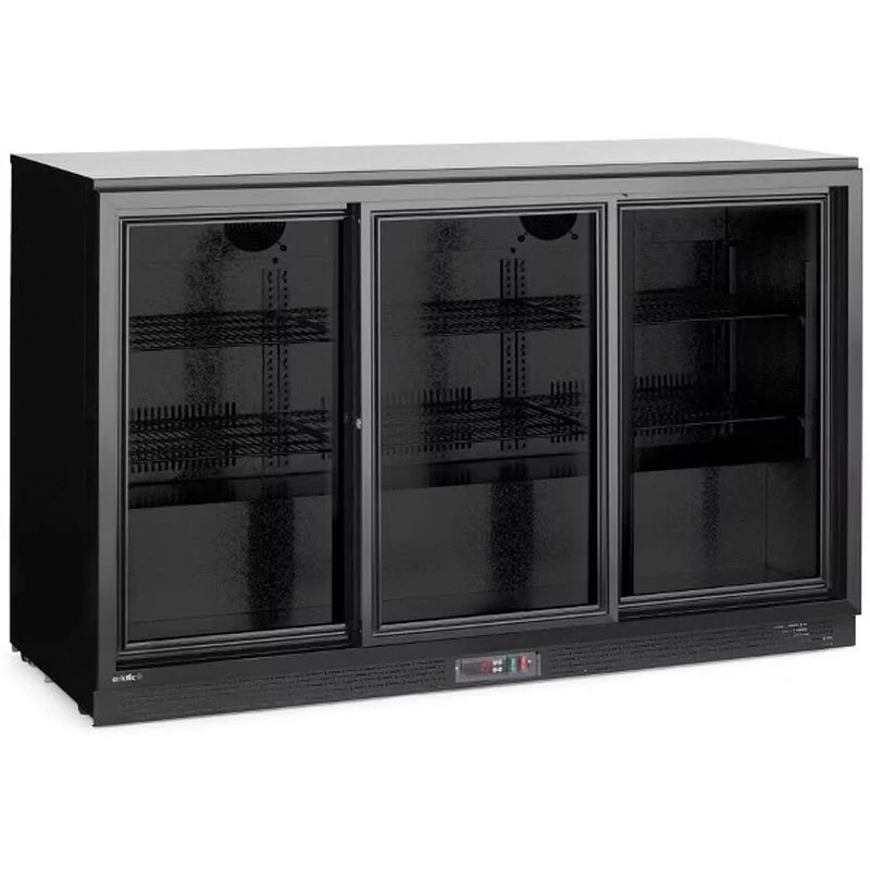 Backbar koelkast met 3 schuifdeuren
