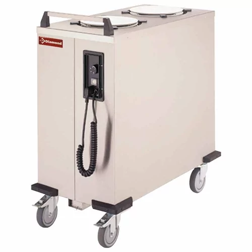 Bordenwarmer verrijdbaar met 2 zuilen