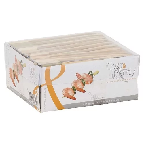 *** Bamboeprikker Prikker Peddel 12cm (Qty250)