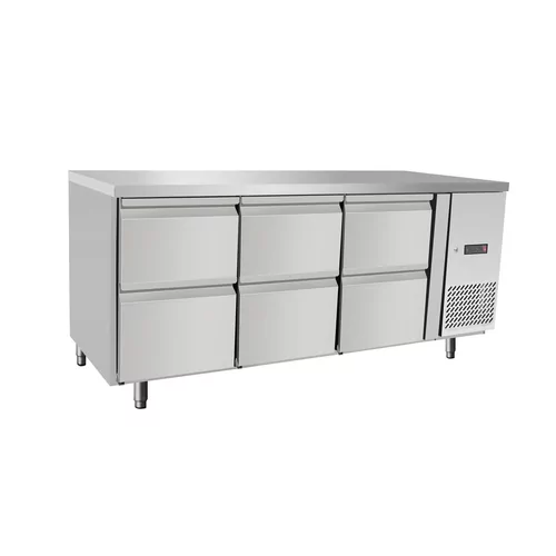 Koelwerkbank, 6 lades