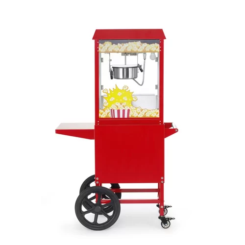 Popcornmachine met kar