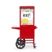 Popcornmachine met kar