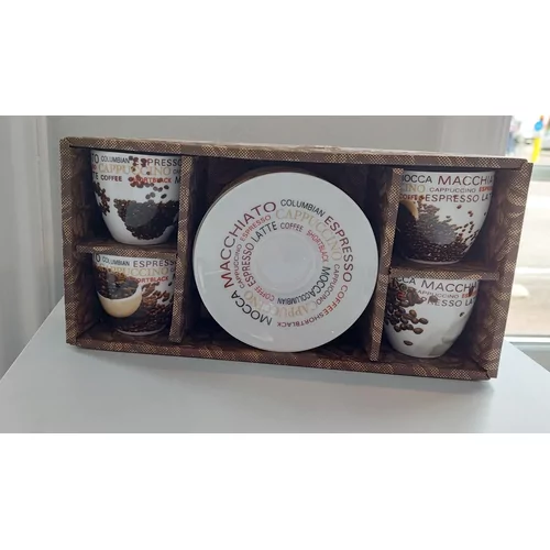 Mokka tas Set van 4 (Cadeaux verpakking)