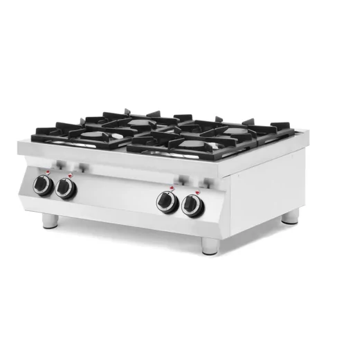 Gasfornuis 4-pits Kitchen Line - tafel model