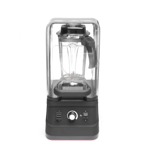 Bar blender met geluiddempende kap