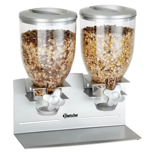 Ontbijtgranendispenser, dubbel