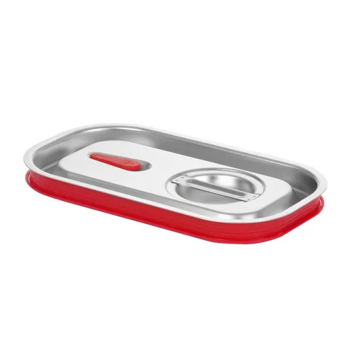 Deksel GN 1/4 met siliconenrand  265x162 Kitchen Line
