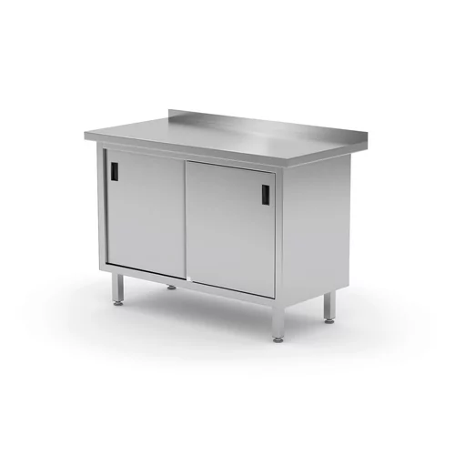 Wandtafelkast met schuifdeuren - gelast