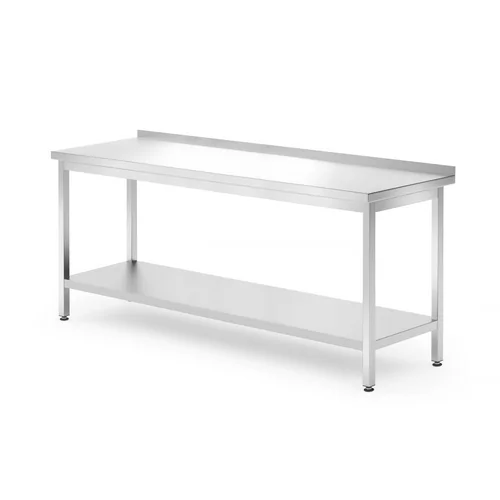 Wandtafel met plank – geschroefd, diepte 700 mm