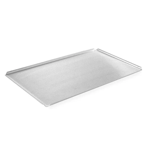 Tray geperforeerd GN 1/1 - met 4 randen (Aluminium)