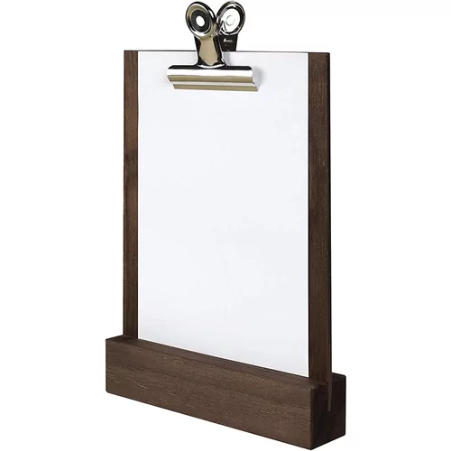 Menustaander met clip B182xH230mm