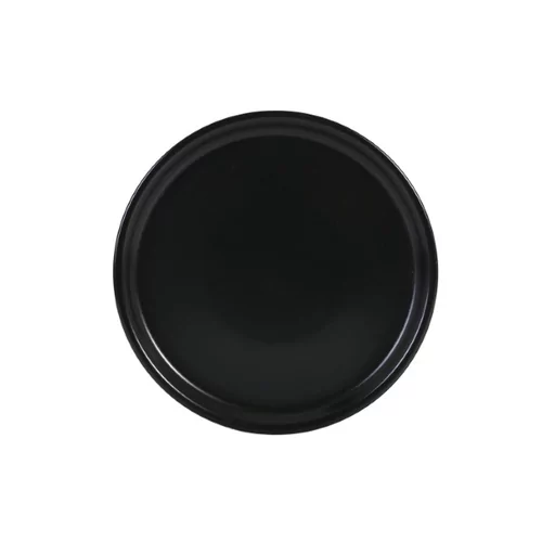 Asia Black plat bord mat zwart D325xH20mm