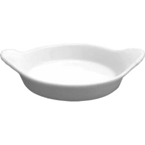 Gratineerschaal rond L180xB150xH22mm 120ml