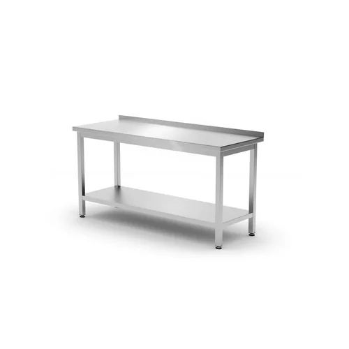 Wandtafel met plank – geschroefd, diepte 600 mm