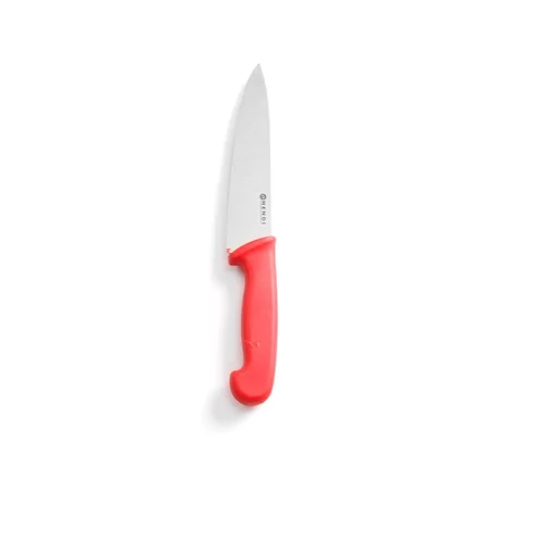 Koksmes 32cm Rood Haccp