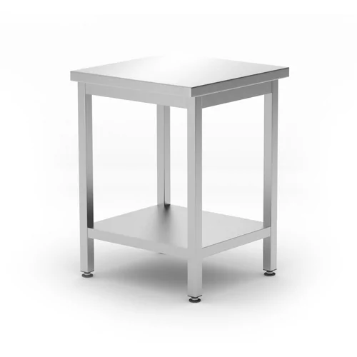 Centrale tafel met plank - geschroefd, diepte 600 mm