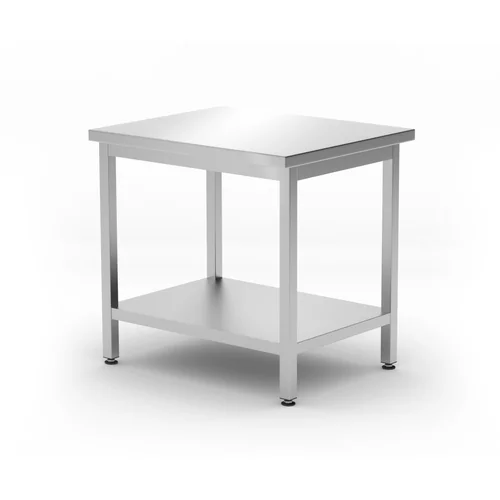 Centrale tafel met plank - geschroefd, diepte 600 mm