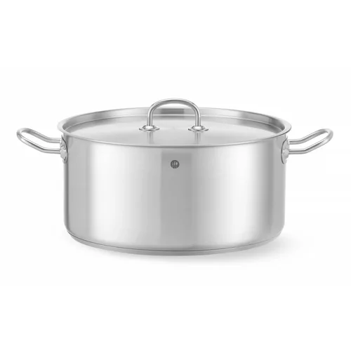 Kookpan laag 12L met deksel Ø32 x (h)15cm