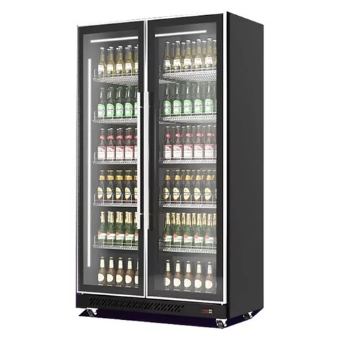 Koelkast Luxe 2 glazendeuren 