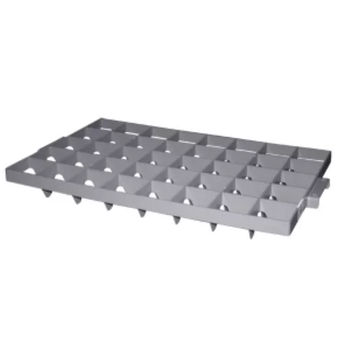 Cuinox verdeler 24 vakken met handvaten