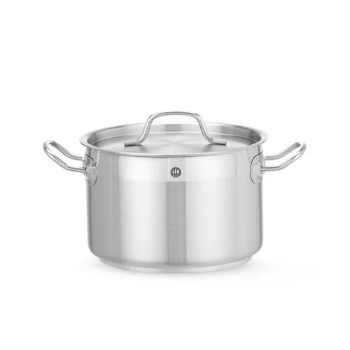 Kookpan middel + deksel 4Ltr.