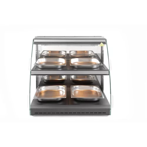 Warmhoudvitrine Quartz tweelaags