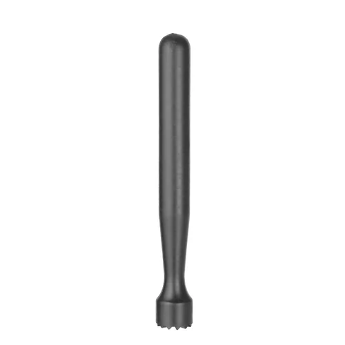 Cocktail muddler/ Cocktail stamper ABS Ø34x(h)207mm (Geribbelde Kop)