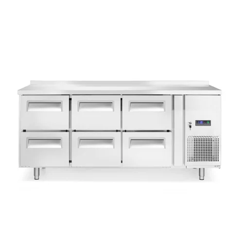 Koelwerkbank, 6 lades