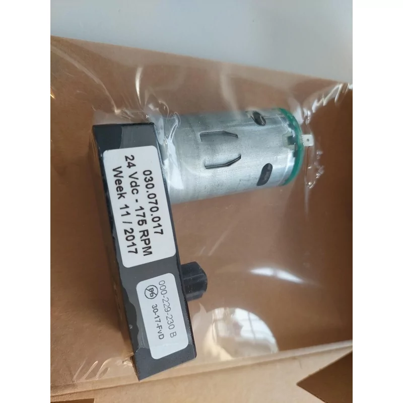 Canister motor 175 rpm