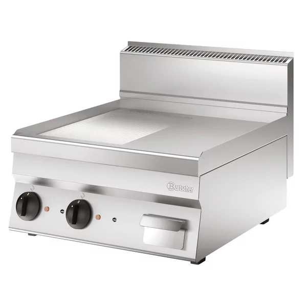 Grillplaat 650, B600, 1/2-1/2