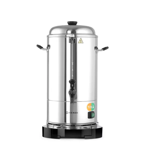 Percolator dubbelwandig, HENDI, 6L, 230V/1500W, 316x350x(H)480mm