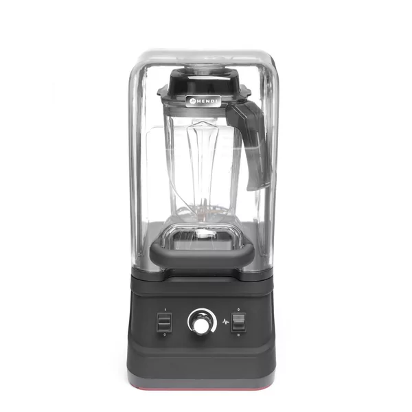 Bar blender met geluiddempende kap